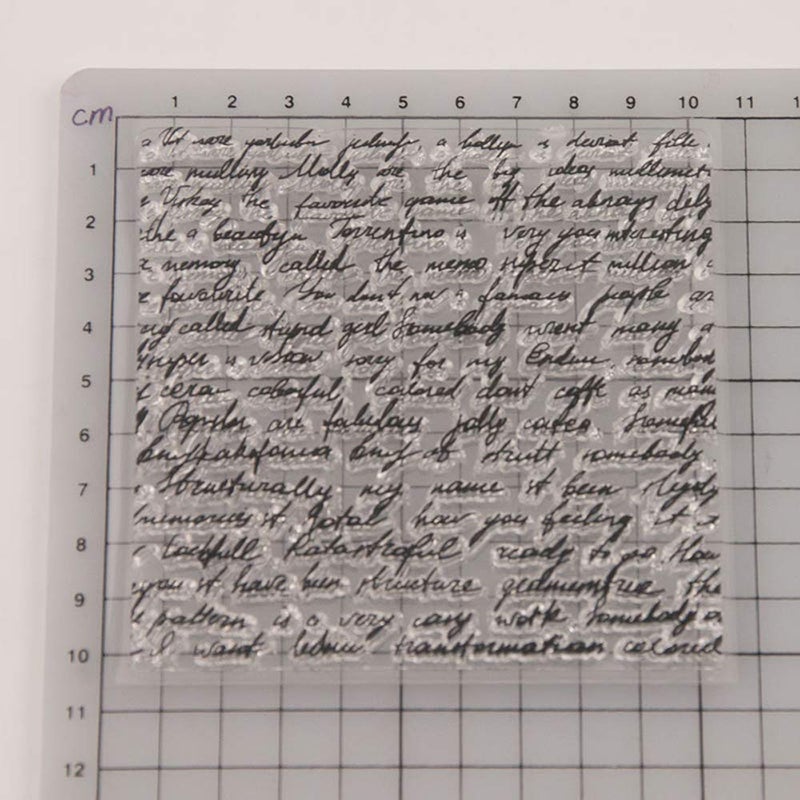 LZBRDY Manuscripts Words Background Decoration Clear New Rubber Stamps for Scrapbooking Card Making Christmas Decors - Image 5
